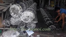 Video Sản xuất cửa cuốn song ngang khớp thoáng inox 20x20
